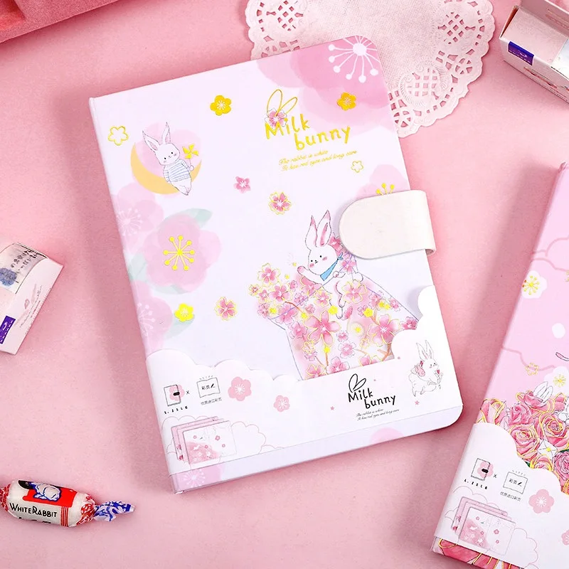 &quotMilk Bunny&quot милый жесткий чехол дневник для девочек красивое Рисование ноутбука
