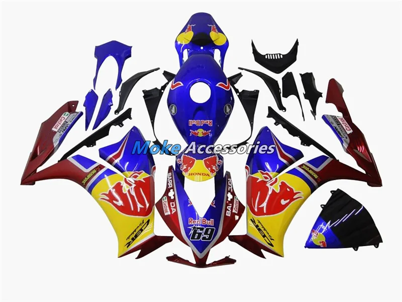 

Motorcycle Fairings Kit Fit For Cbr1000rr 2012 2013 2014 2015 2016 Bodywork Set High Quality ABS Injection NEW Blue Yellow