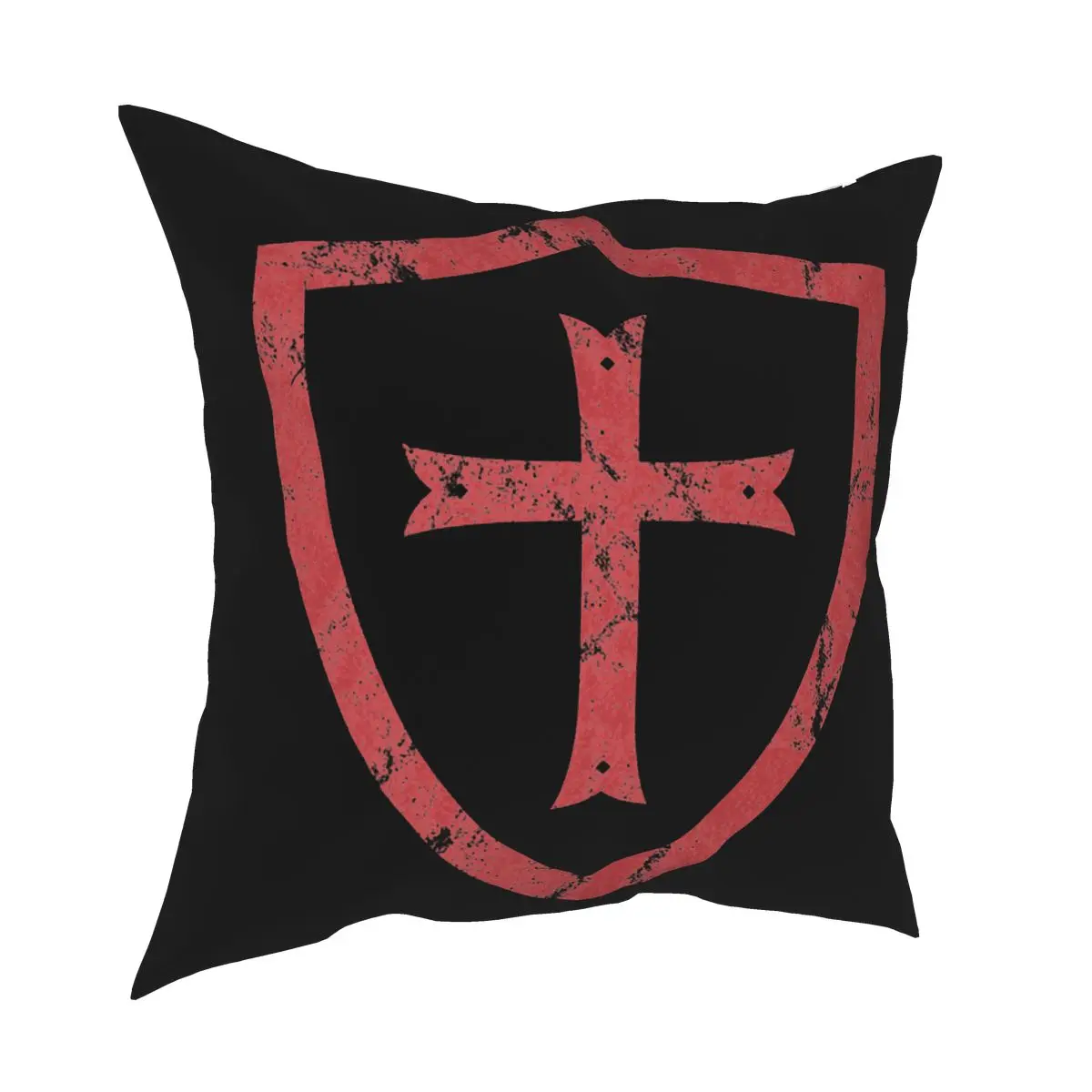 

Наволочка Рыцари темплар в стиле ретро с изображением флага и Креста, домашний декор, подушки для солдат, подушка для дивана с двусторонним принтом