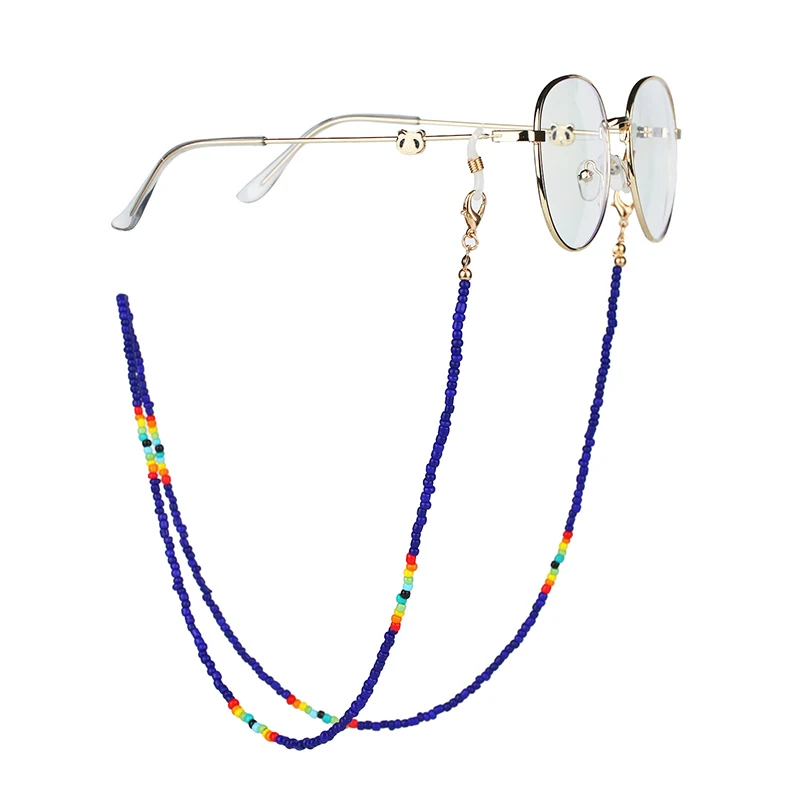 

1Pcs Fashion Reading Glasses Chain Retro Beads Eyeglass Sunglasses Spectacle Cord with Tassels Neck Strap String Chain Eye wear