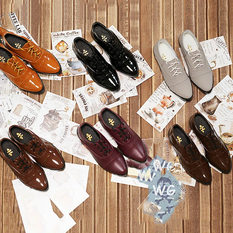 

Cateleya Uncle BJD Strong Uncle Casual Leather Shoes