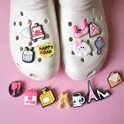 Забавные шармы для девочек, из ПВХ, 16 шт.