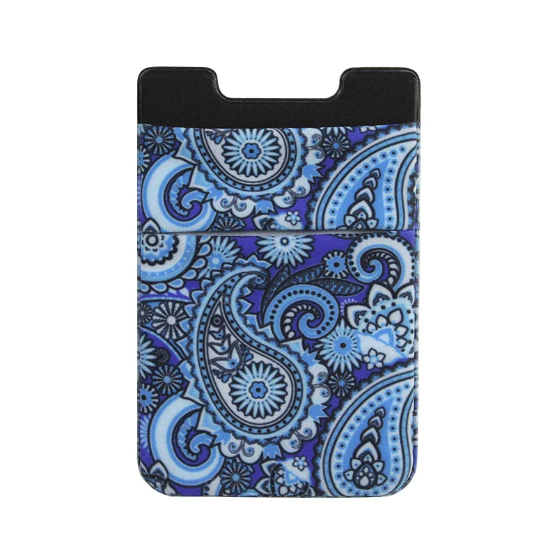 100 шт творческие 3M эластичная лайкра сотовый держатель для карт чехол телефона