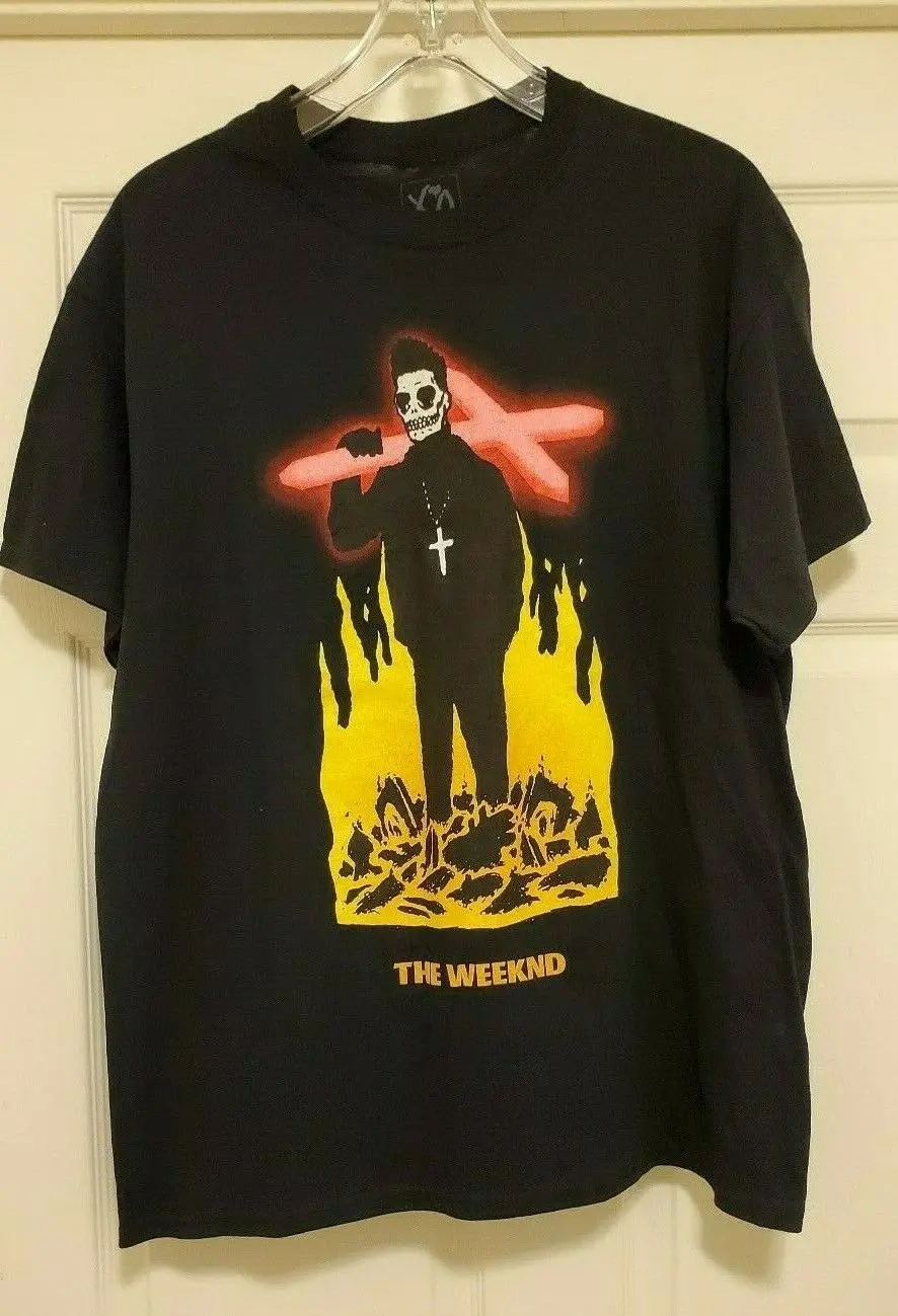 Новинка 2019 модные мужские футболки Weeknd Нику Vi|Мужские футболки| |