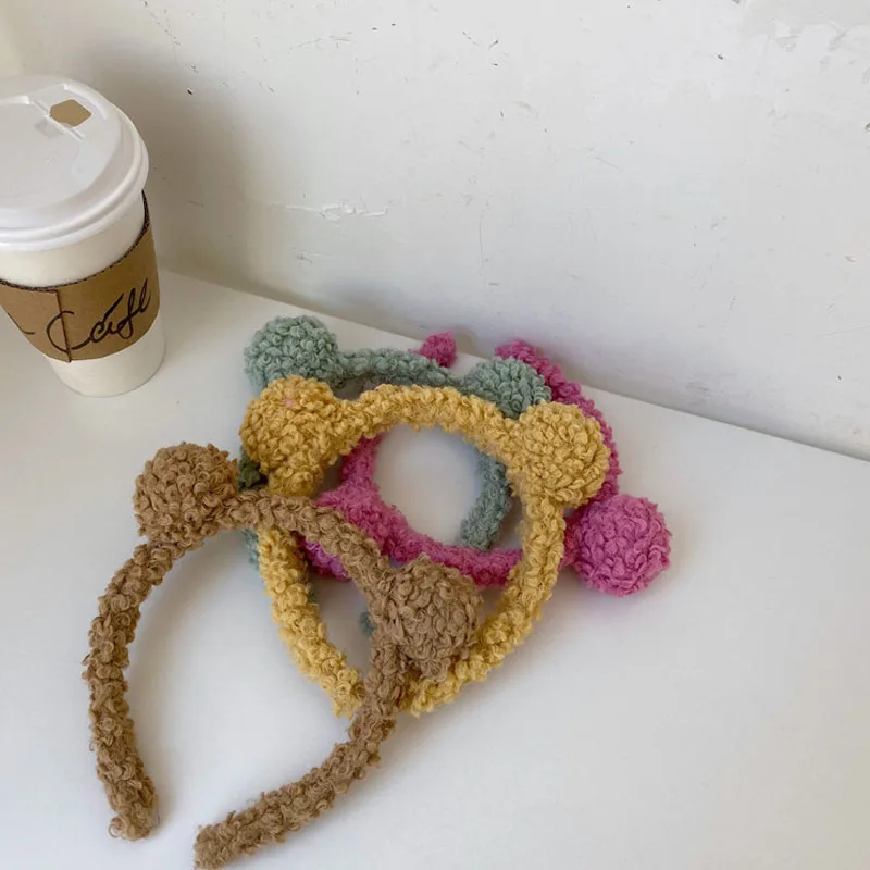Фото New Gils Cute Plush Bear Rabbit Ears Headband Autumn Winter Head Hoop Cartoon Girls Kid Hairband Headdress Hair Accessories New Gils Cute Plush Bear Rabbit Ears Headband Autumn Winter Head Hoop Cartoon Girls Kid Hairband Headdress Hair Accessories