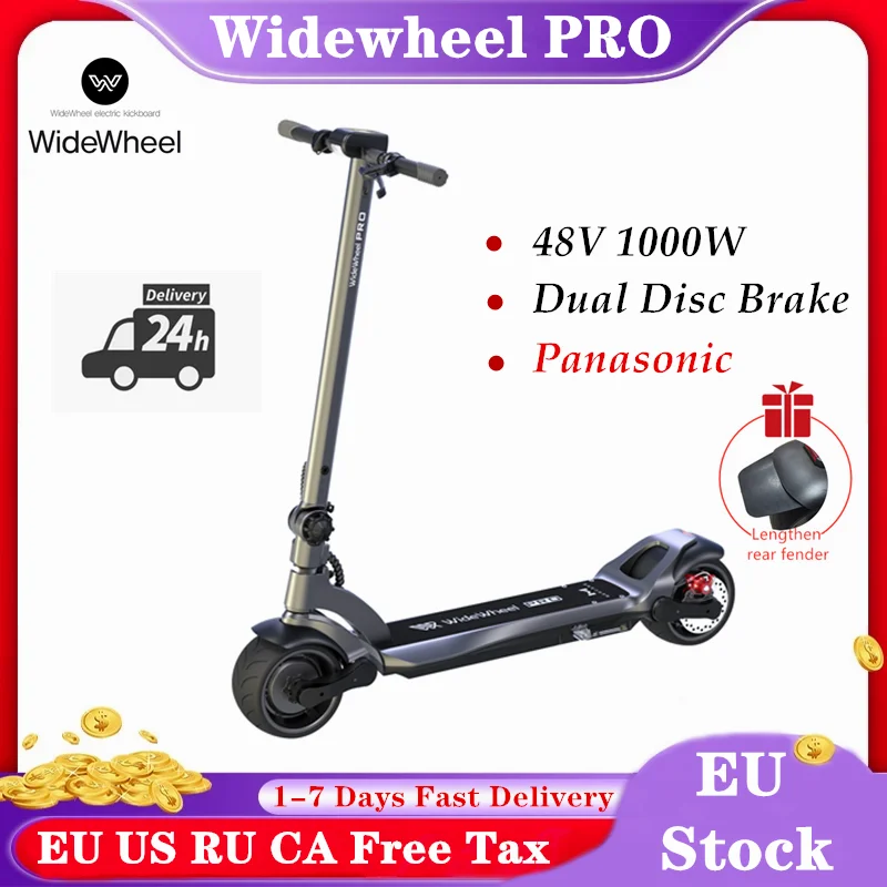 Новейший профессиональный электрический скутер Mercane WideWheel 48 В 1000 Вт умный широкое
