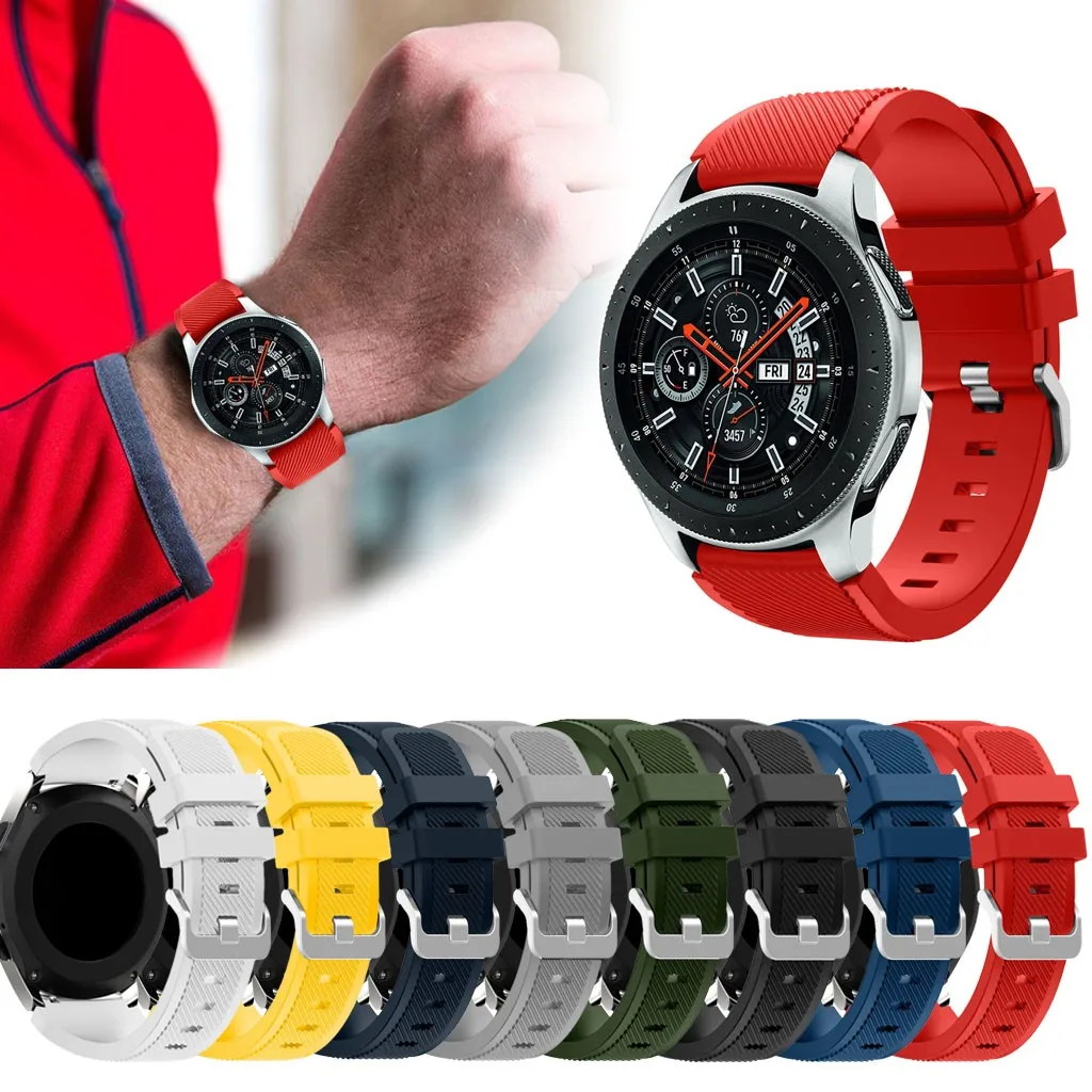 3 шт. ремешок для часов Samsung Galaxy силиконовый спортивный быстросъемный сменный watch