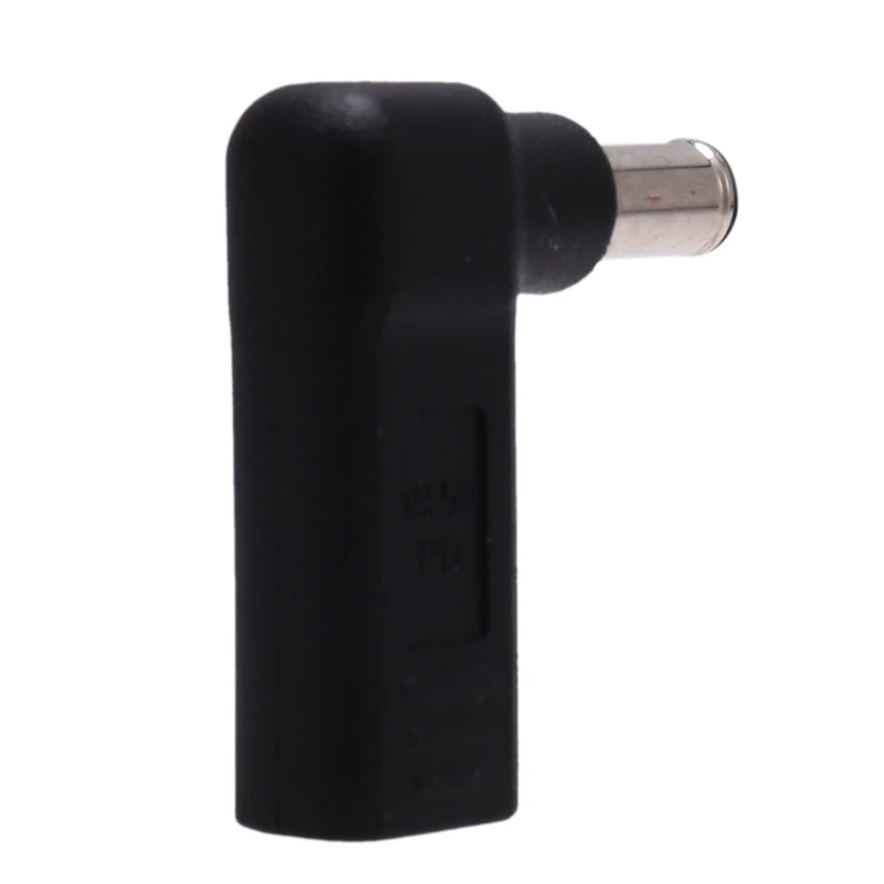 USB 3 1 Type C к DC 19V 6 0x1 4 мм адаптер PD эмулятор триггер 90 градусов угловой для