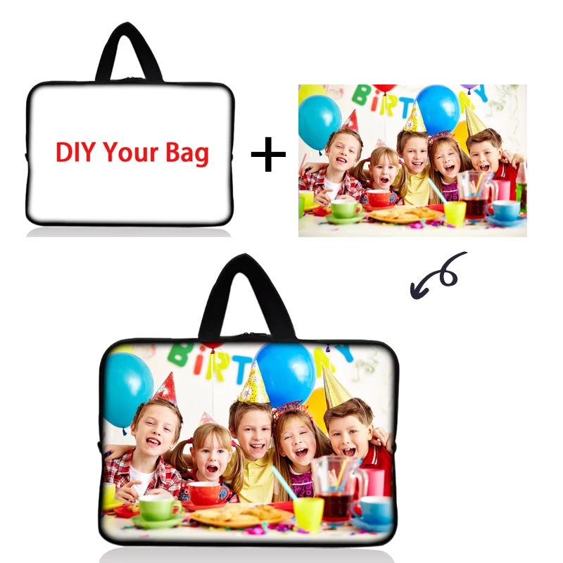 Сумка для ноутбука с индивидуальным логотипом сделай сам 10 12 13 14 15 17 дюймов