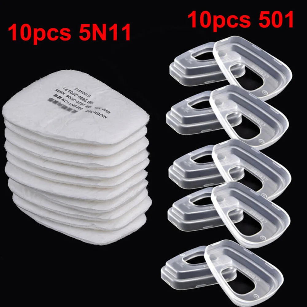 20PCS 5N11 Filters For 6200/7502/6800 Cover And 501 Filter Containers Set Unisex Mouth Muffle Allergy | Инструменты