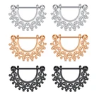 Кольцо для пирсинга сосков в виде крыльев Ангела, 2 шт., из нержавеющей стали, бант, пирсинг сосков в форме сердца, ювелирные украшения для тела, пирсинг ювелирные изделия с подвеской в виде соски