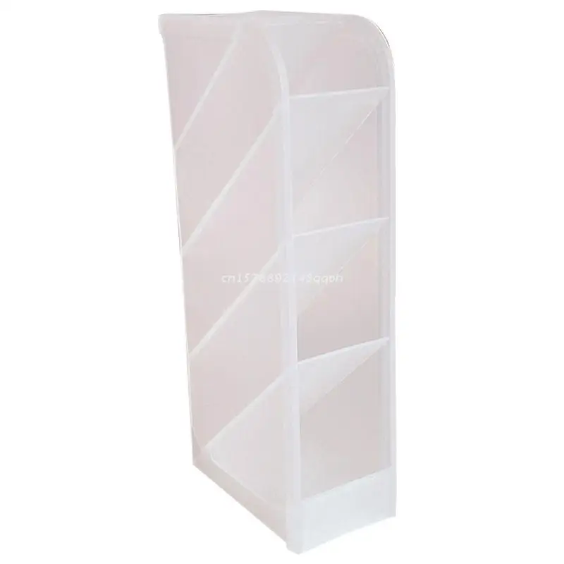 

Desk Pen Holder Pencil Makeup Storage Box Desktop Organizer Office Stationery Dropship