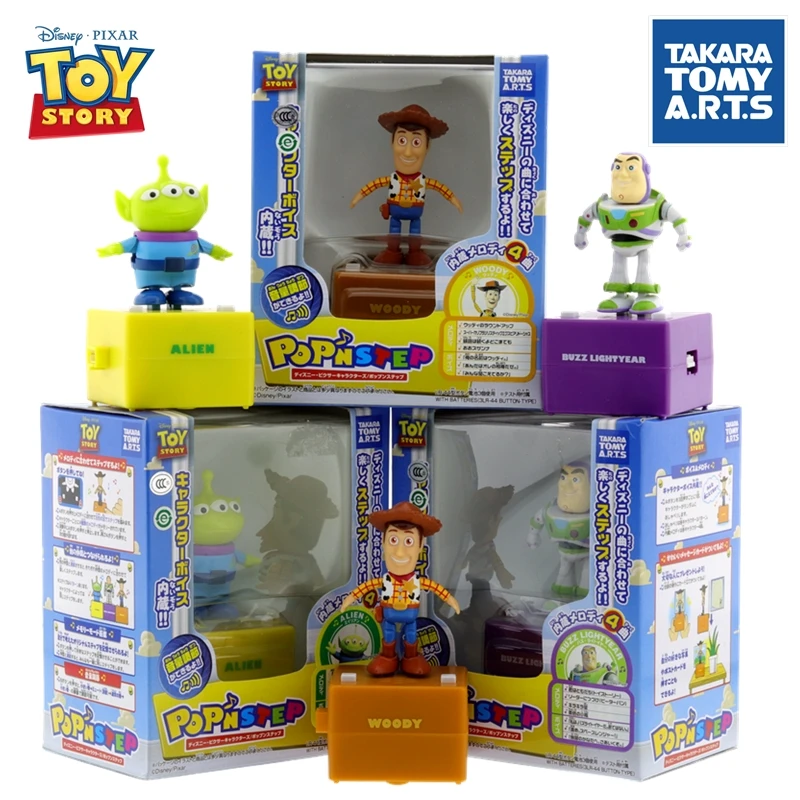 TAKARA TOMY arts pop'n dancing beat anime figure baby toys pixar disney kids doll funny child bauble mickey minnie mouse pooh | Игрушки и