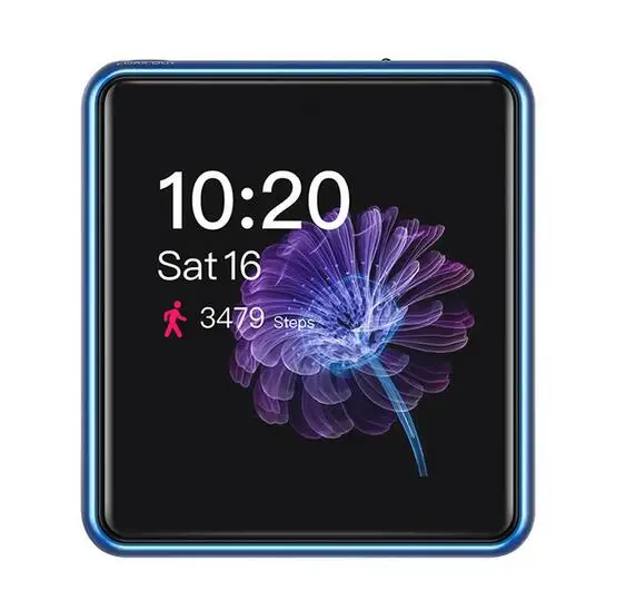 Blue FiiO M5 ультра-портативный аудио плеер высокого разрешения AK4377 цап поддержка USB ЦАП функция счетчика шагов - Цвет: Blue