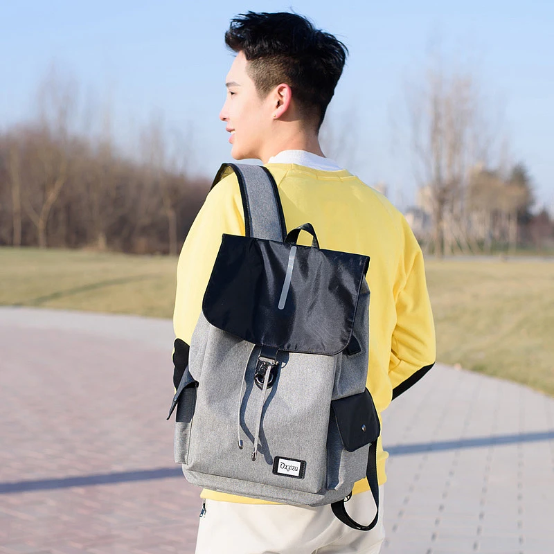 Британский стиль мужской рюкзак 2020 Новый Повседневный простой Оксфордский