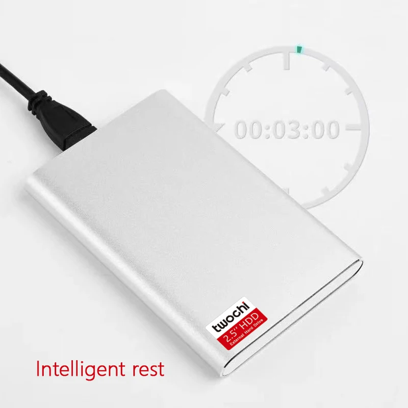 Внешний жесткий диск TWOCHI 2 ТБ USB 3 0 HDDStorage для ПК Mac планшетов Xbox PS4 ТВ приставок 4