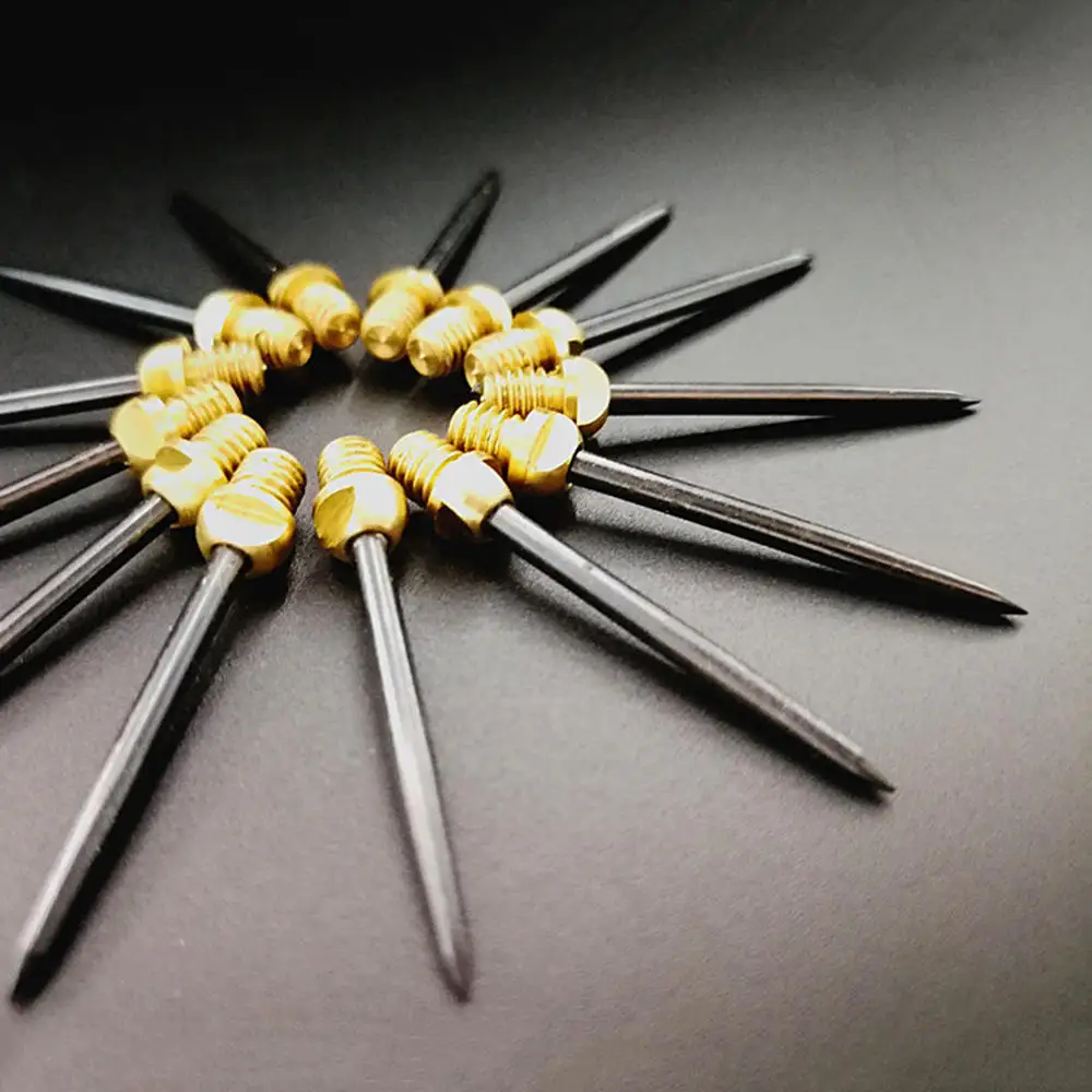 

6 Random Color Soft And Hard Replaceable Dart Needle Pack Steel Tips Conversion Dart Tip Points Flight Shafts Darts Replacement