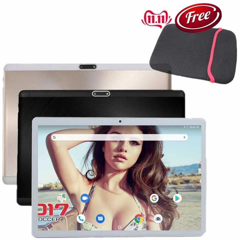 4G Lte телефонный звонок красочный планшетный ПК 10 1 дюймов MTK6737 четырехъядерный