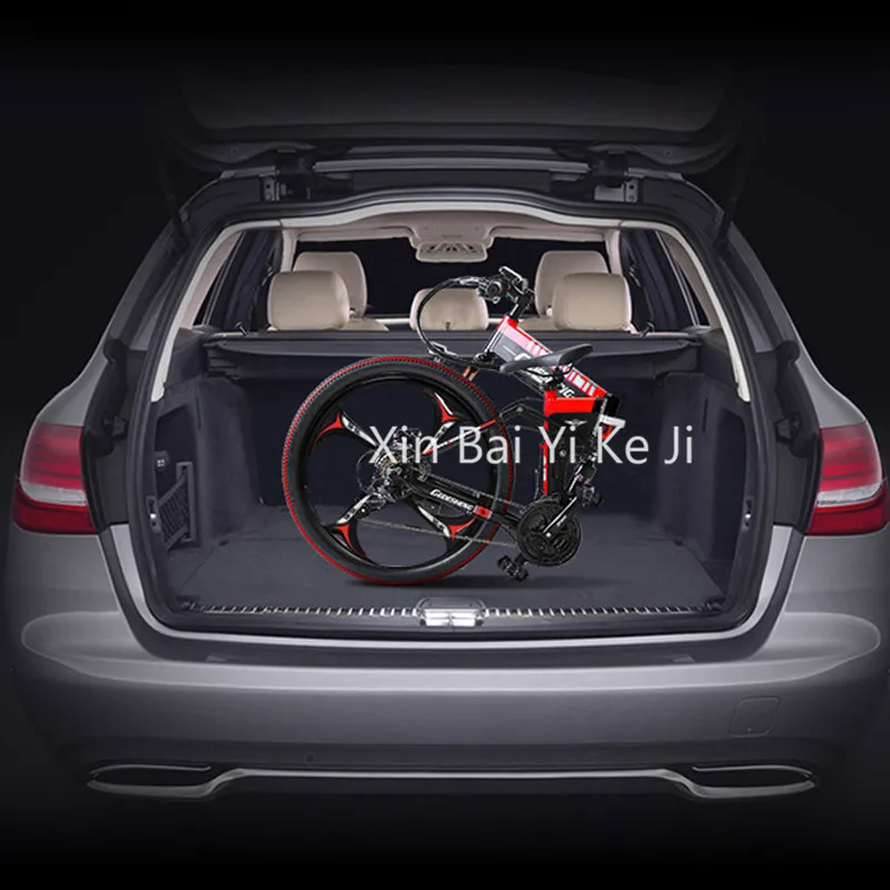 

Folding Electric Bicycle Outdoor Off-Road Mountain Bike Variable Speed Assist 48V/10Ah/400w Lithium Battery Bicycle Adult Bike