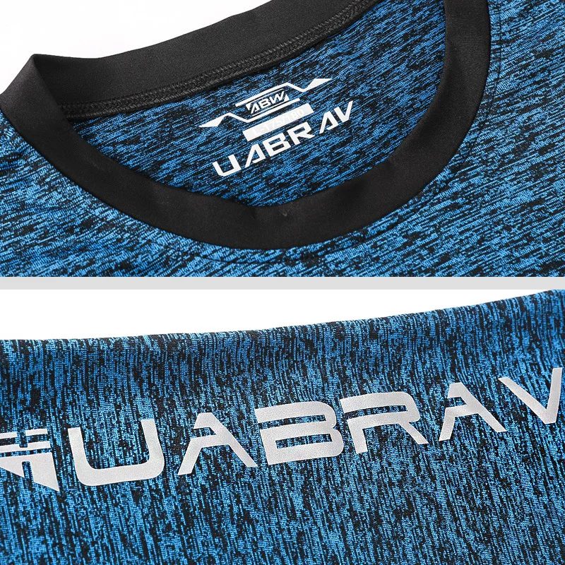 Мужская спортивная футболка для бега с длинным рукавом одежда тренировок в