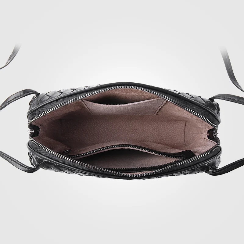 2021 new leather womens shoulder bag luxury brand fashion woven bag simple shell bag high quality messenger bag 100 sheepskin free global shipping