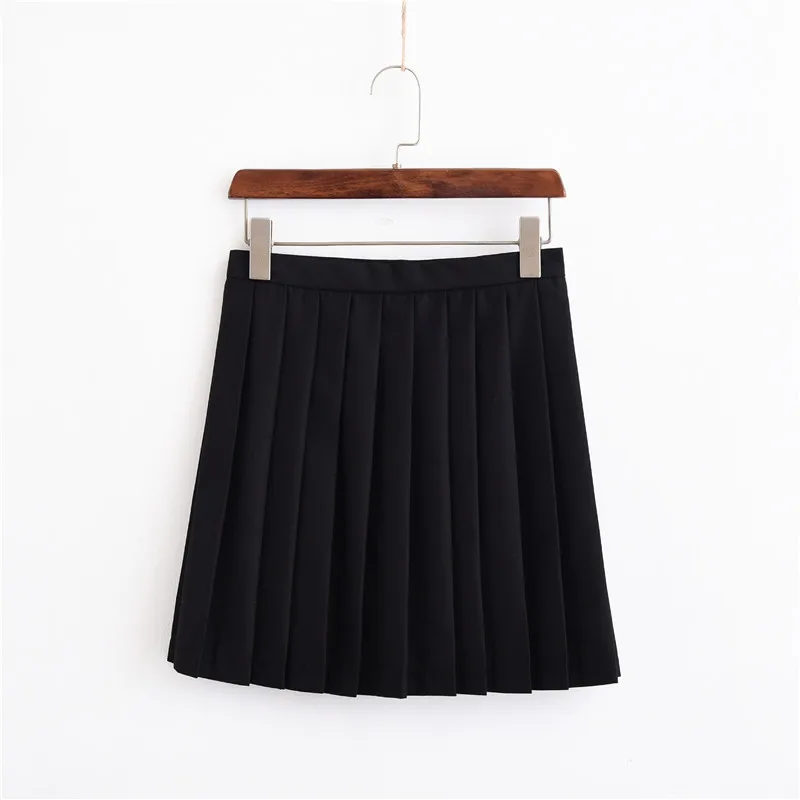 Модная черная Корейская школьная форма с длинным рукавом матросские Костюмы