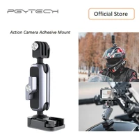 pgytech motocycle cycling helmet chin stand mount sports camera full face holder go pro dji action 2 accessories