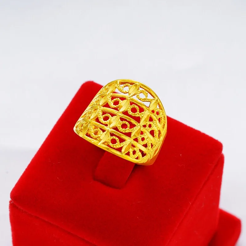 Новые Обручальные кольца в арабском стиле для девочек и женщин подарки золото