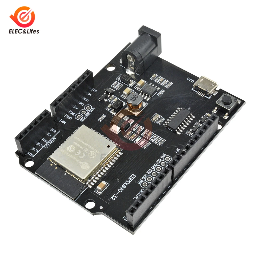 Для Arduino TTGO UNO D1 R32 ESP32 ESP-32 Bluetooth+ WiFi макетная плата CH340 Wemos D1 Mini с интерфейсом Micro USB 5-12 В