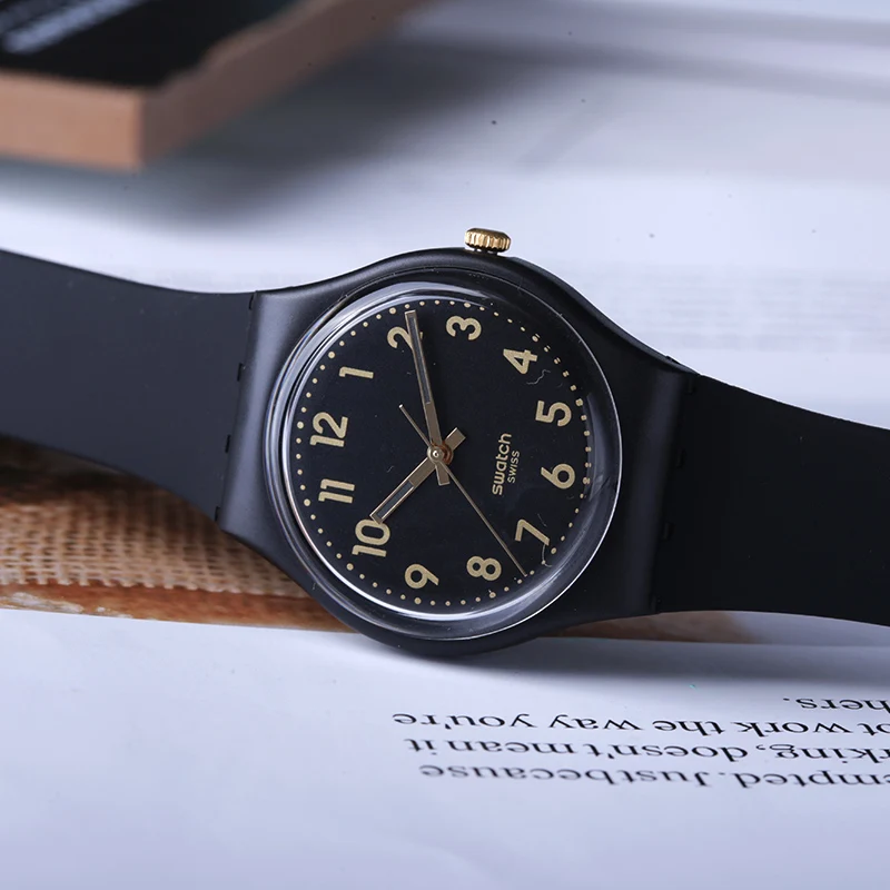 Swatch montre, женские кварцевые часы, gb274