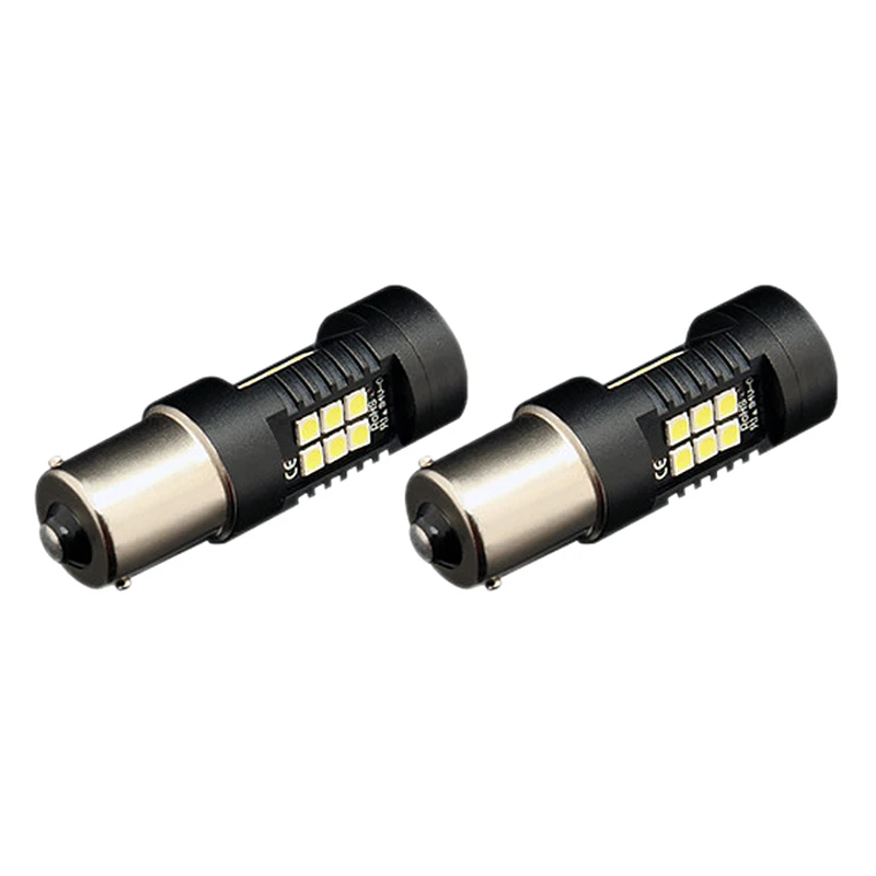 Комплект из 2 предметов 21 Вт Led 1156 Ba15S светодиодные лампы автомобиля светильник s