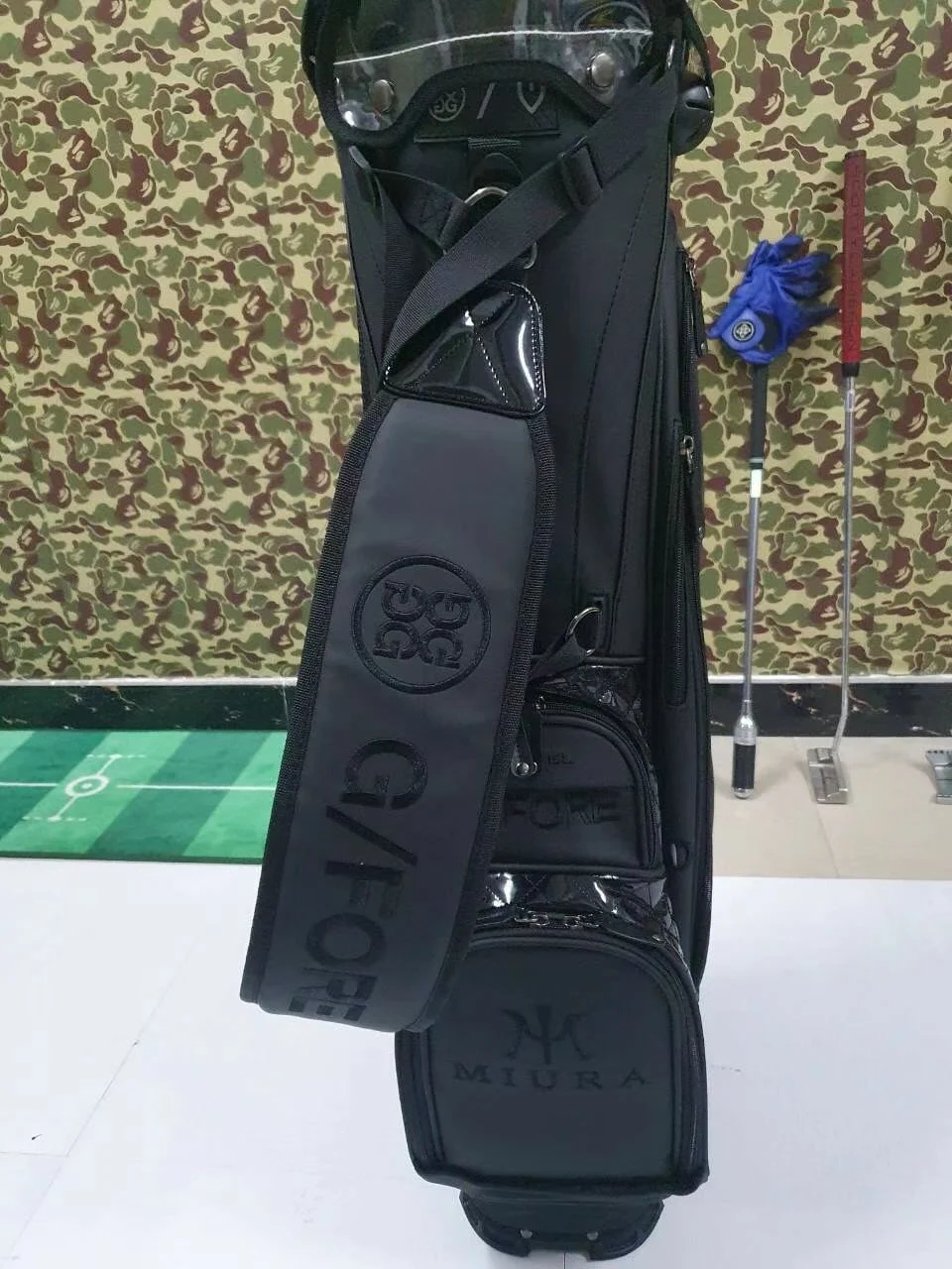 New G4 Golf bag High quality Graffiti clubs staff with two caps | Спорт и развлечения