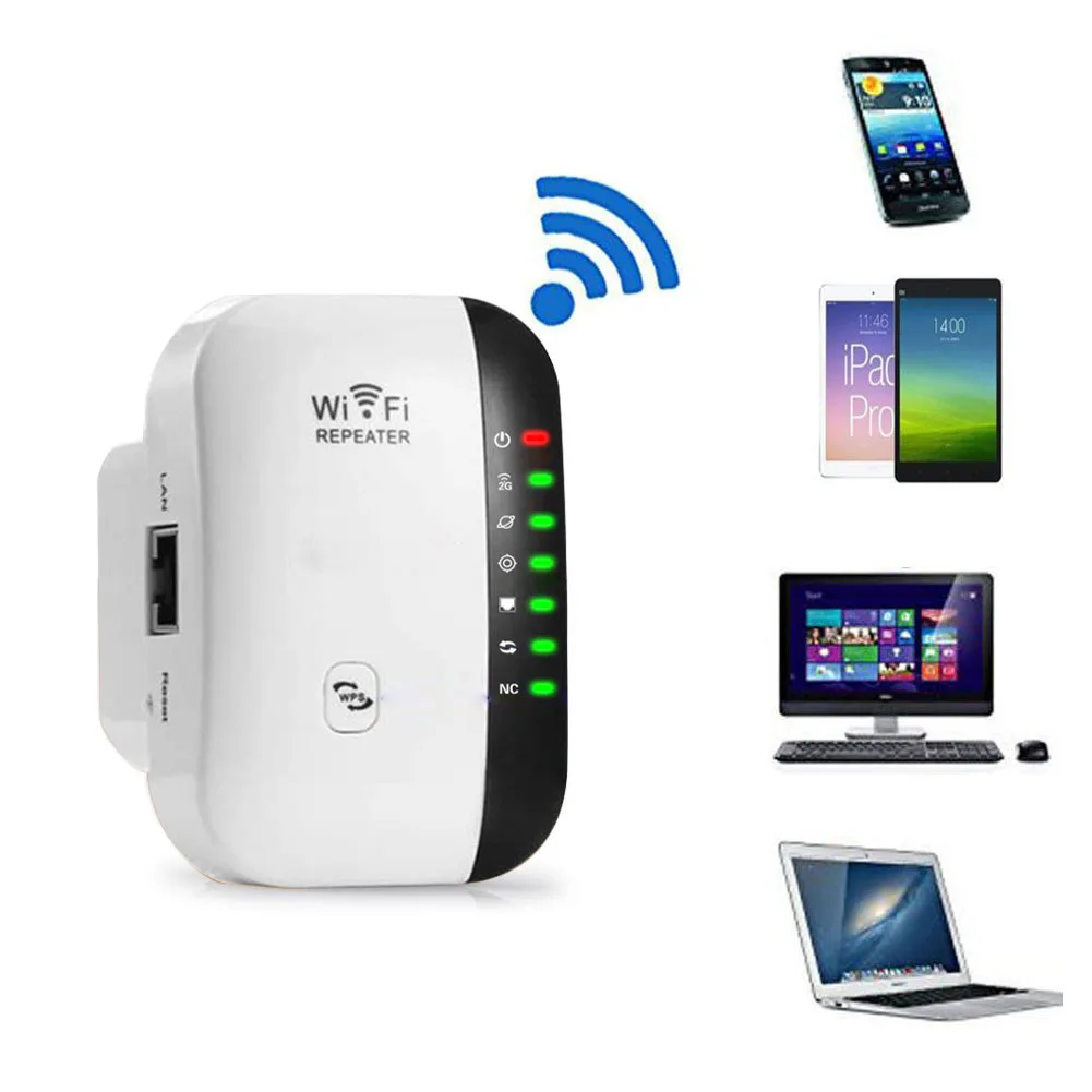 

300Mbps Wireless WiFi Repeater WI FI Extender Wi-Fi Amplifier 802.11N/B/G Router Signal Network Repetidor Reapeter Access Point