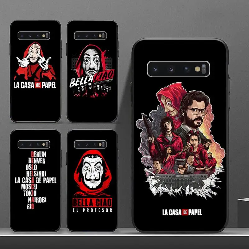 

Nairobi Berlin Denver la casa de papel Phone Case For Samsung galaxy S 7 8 9 10 20 edge A 6 10 20 30 50 51 70 note 10 plus