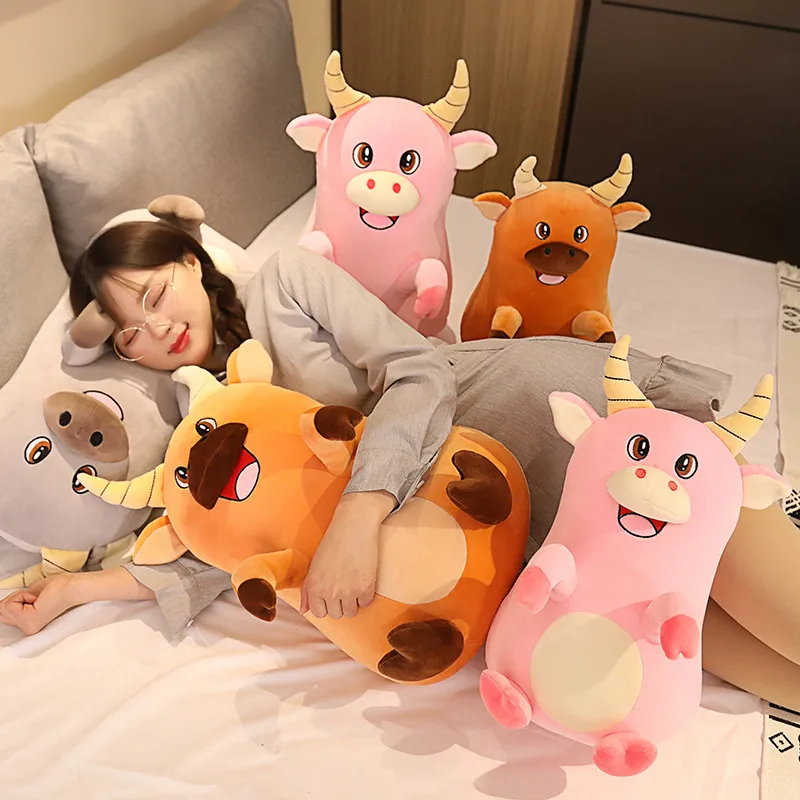 Кукла Happy cow плюшевая игрушка кукла cute подушка подарок на день рождения для мужчин