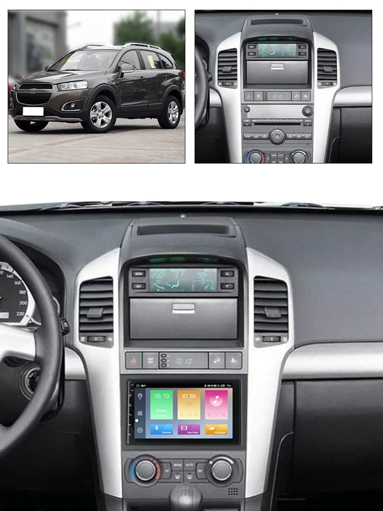 Автомагнитола для Chevrolet Lova Captiva Gentra Aveo Epica 4G Wi-Fi DSP IPS Android 10 навигация GPS SWC BT |