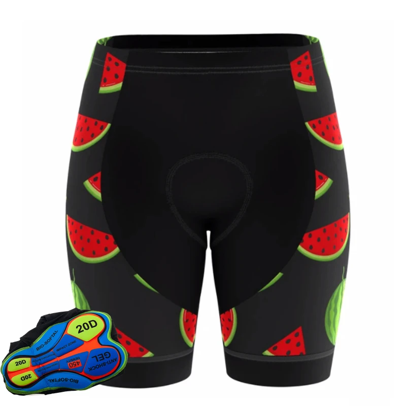 

Женские велосипедные шорты унисекс, Нескользящие велосипедные шорты с гелевыми вставками, модель 20D, лето 2021
