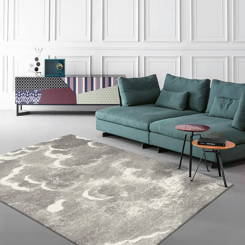 

Современные короткие мягкие ворсистые ковры, искусственная кожа, ковер в скандинавском стиле, абстрактный ковер для спальни, домашний деко...