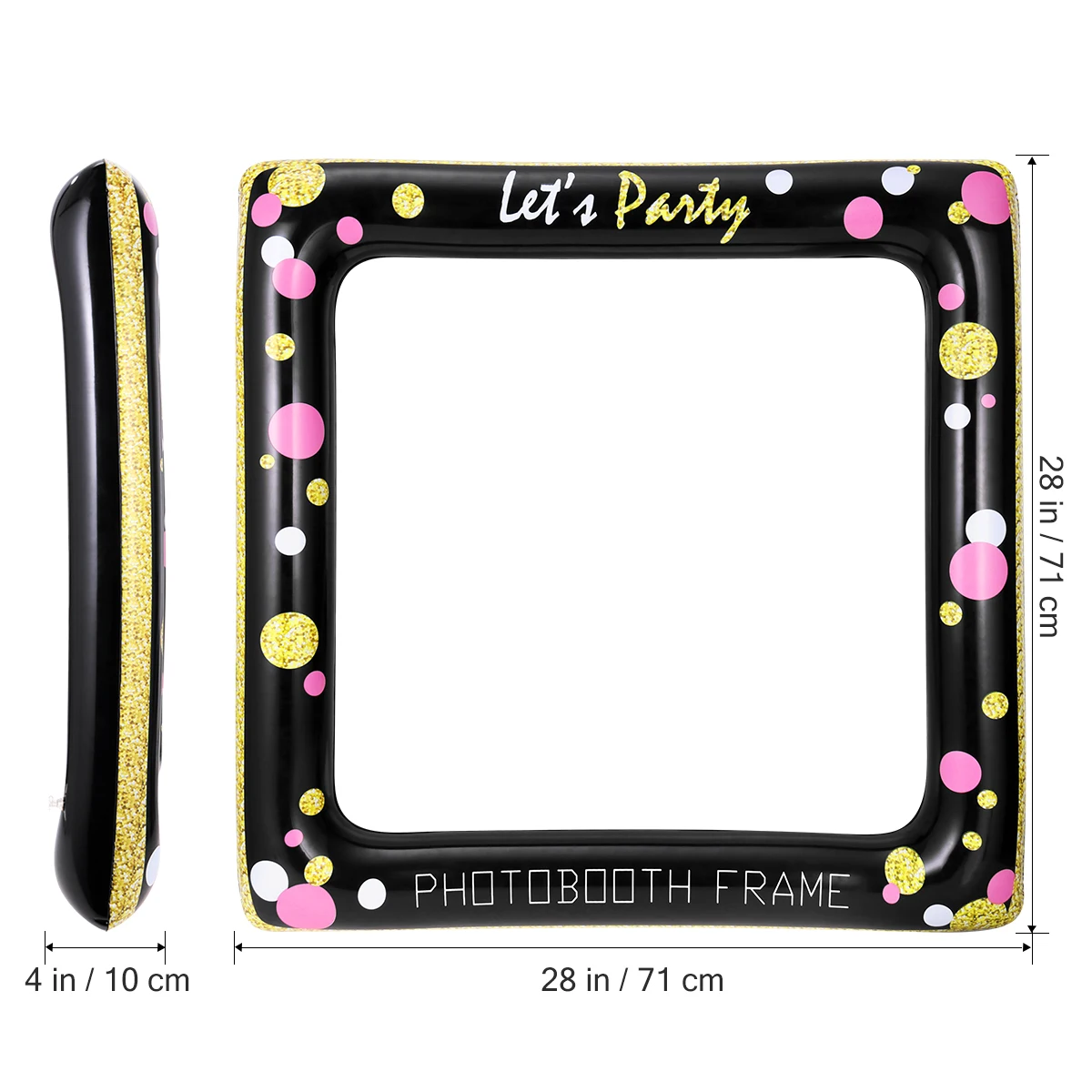 Надувная рамка для селфи вечерние украшения фото стенд реквизит фоторамка