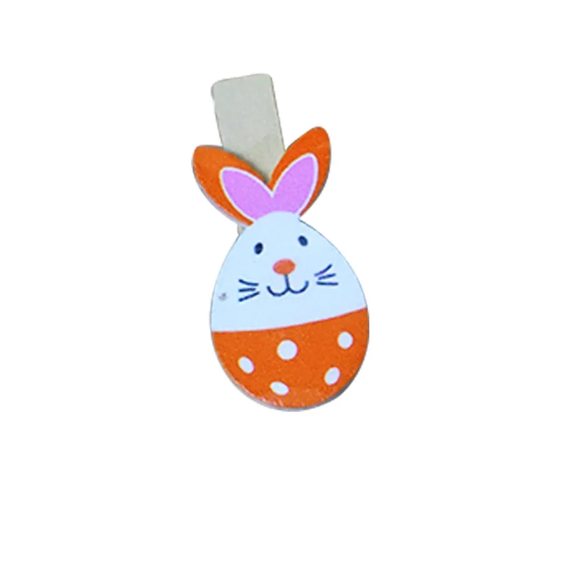 12 шт. украшения для пасхальвечерние НКИ деревянные зажимы прищепки фото с