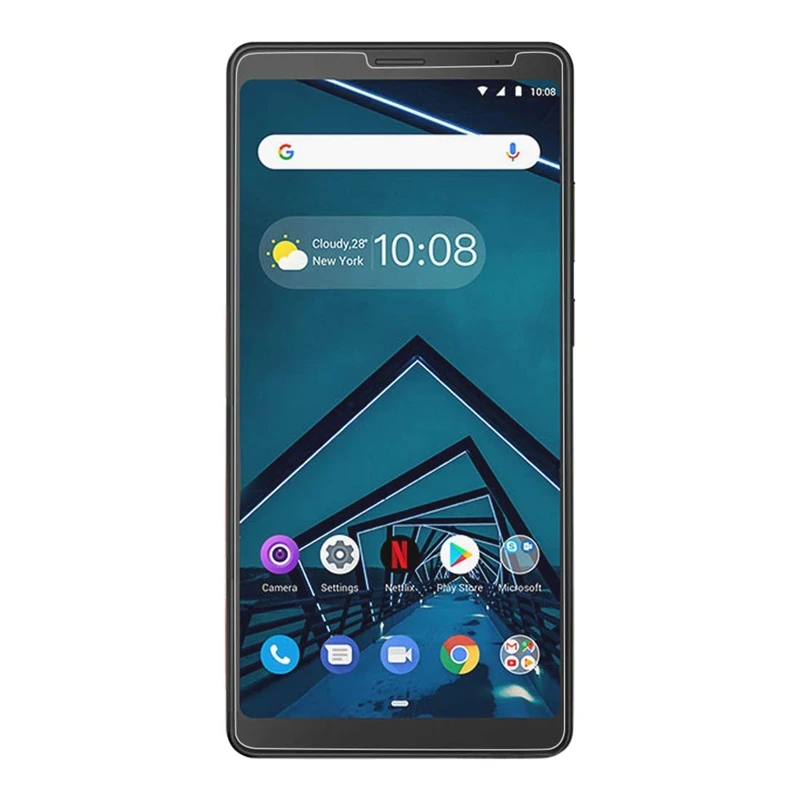 2.5D полное покрытие для планшета закаленное стекло lenovo TAB V7 Защитное экрана