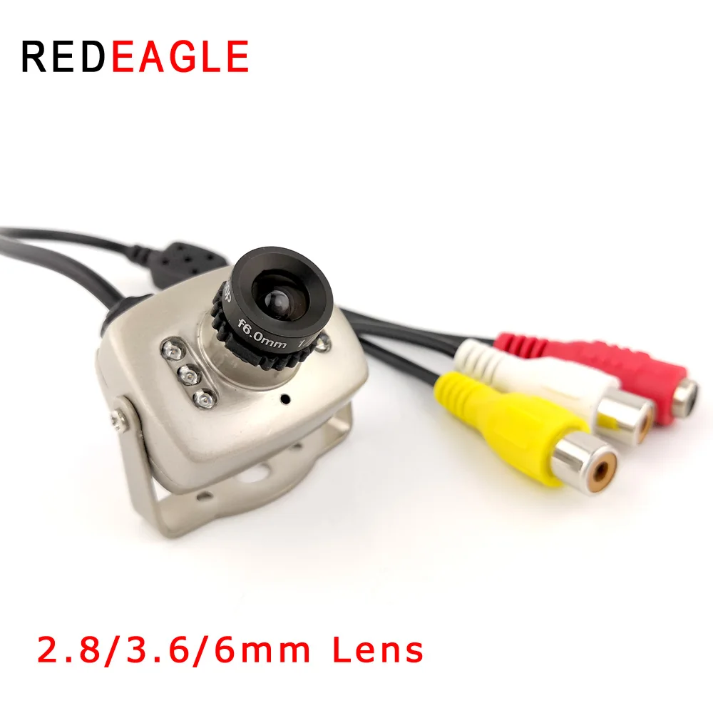 Камера видеонаблюдения REDEAGLE аналоговая 600TVL CMOS плата 940nm ИК камера ночного