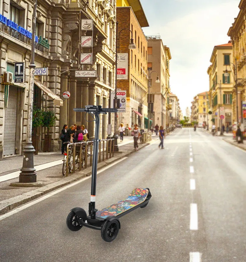 

[EU Direct] ES-M1353 Folding Electric Scooter 500W 3 Wheel Smart E-Scooter 36V10.4Ah 8.5in Tire 30km/h Max Speed 20-50km Mileage