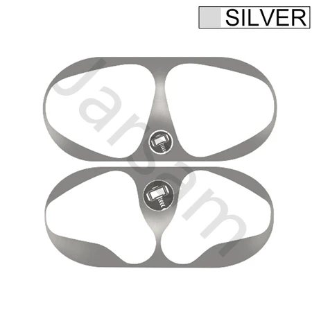 Silverhammer Горячая Распродажа, металлическая Пылезащитная наклейка для Apple AirPods, чехол, пылезащитная защитная наклейка, защитная пленка, аксессуары для Air Pods - Цвет: Silverhammer