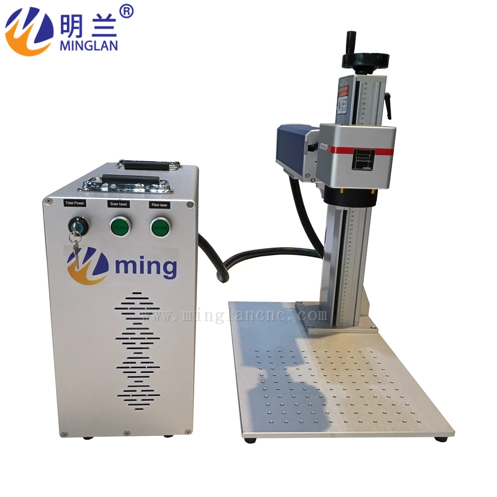 Волоконная лазерная маркировочная машина Raycus мощностью 20 Вт/30 Вт для маркировки