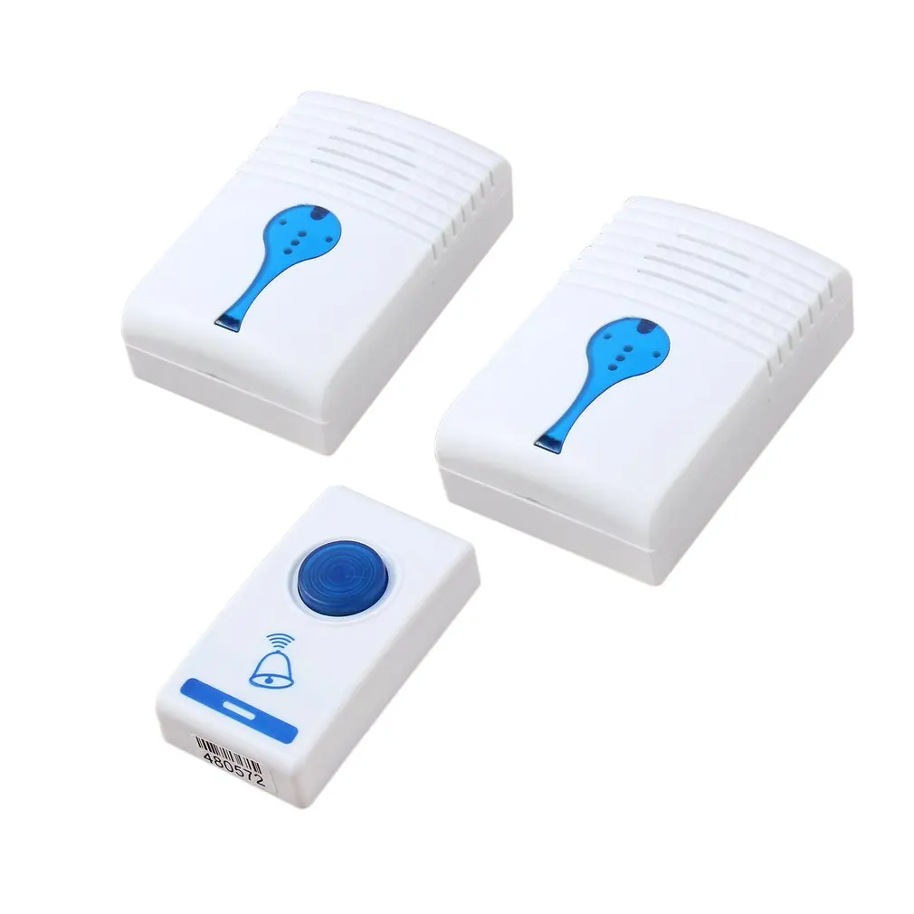 Новый дом беспроводной цифровой мигающий светильник дверной звонок со