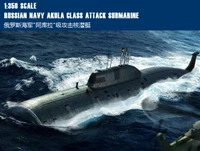 us stock hobby boss 83525 1350 russia akula attack submarine ssn model kit plastic th06399 smt5