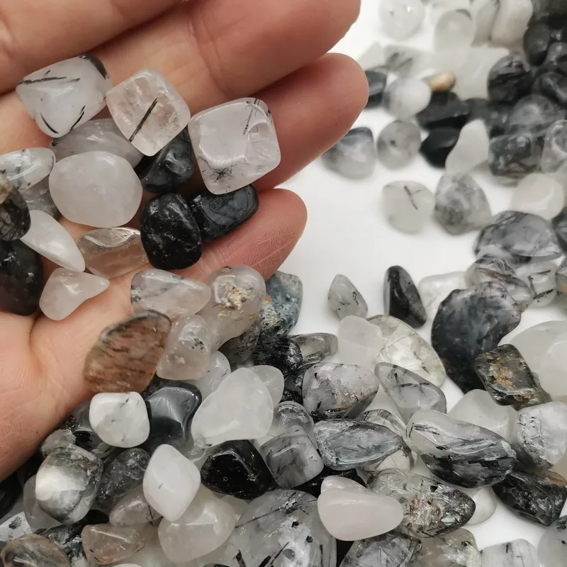 500 г кварцевый камень камни для камней барабанные минералы аквариума украшение