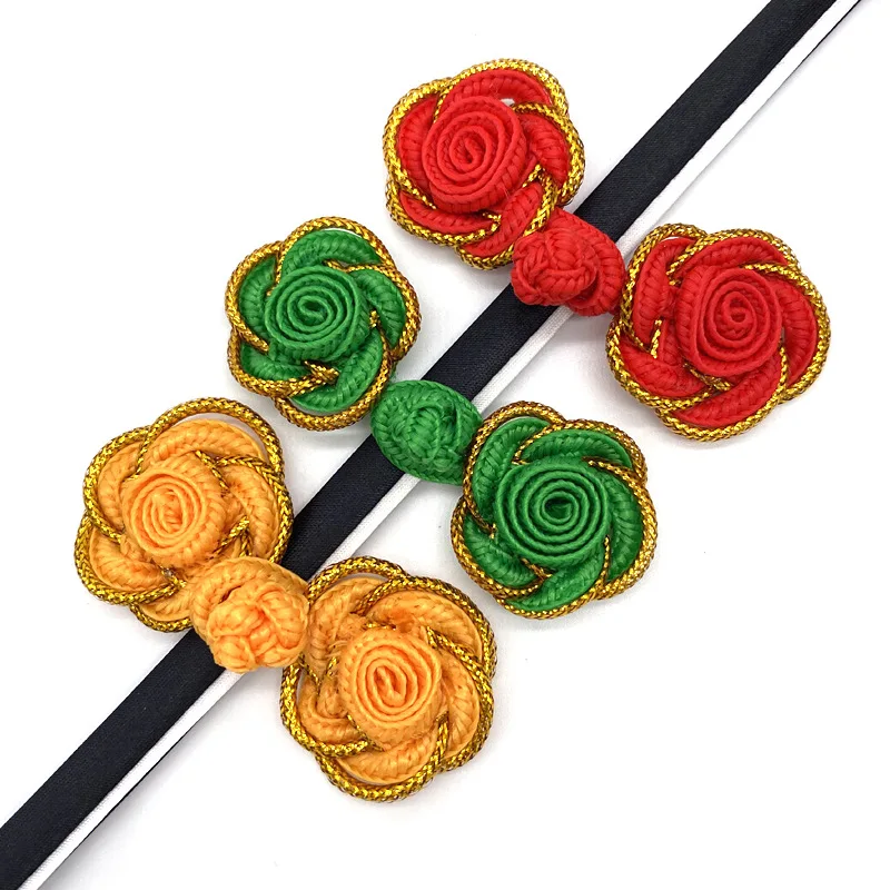 5 пар ручная работа Cheongsam пуговицы узел застежка китайский Tang костюмы сделай сам