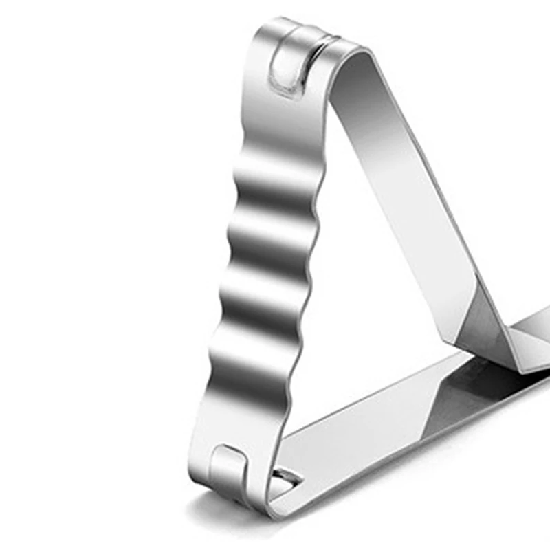 

4pc/lot Stainless Steel Tablecloth Tables Cover Clips Holder Cloth Clamps Outdoor Camping Party Table Cover Clip Home Supplies